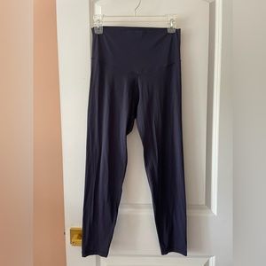 Aerie Size Large chill play move navy leggings
